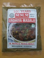 M Motilal Masalawala, UNDHIYA  MASALA, Blended Spices, 50g, 1.75oz Indian Cooking